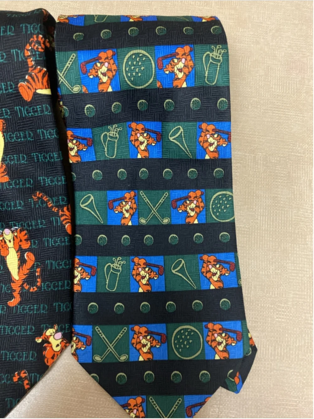 Lot Of 4 Winnie The Pooh Men's Neck Ties